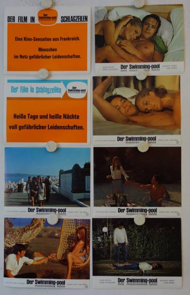 Der Swimmingpool originale deutsche Aushangfotos (23)